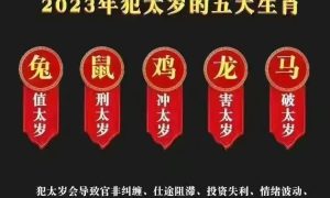 【2023年化太岁】倒计时3天，1月17日一场